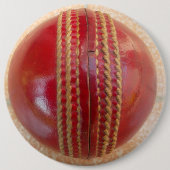 Badge Rond 15,2 Cm Boule de cricket (Devant)