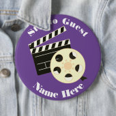 Badge Rond 15,2 Cm Bouton (En situation)