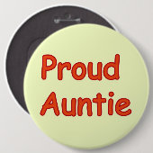 Badge Rond 15,2 Cm Bouton (Devant & derrière)