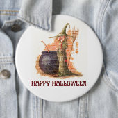 Badge Rond 15,2 Cm Bouton (En situation)