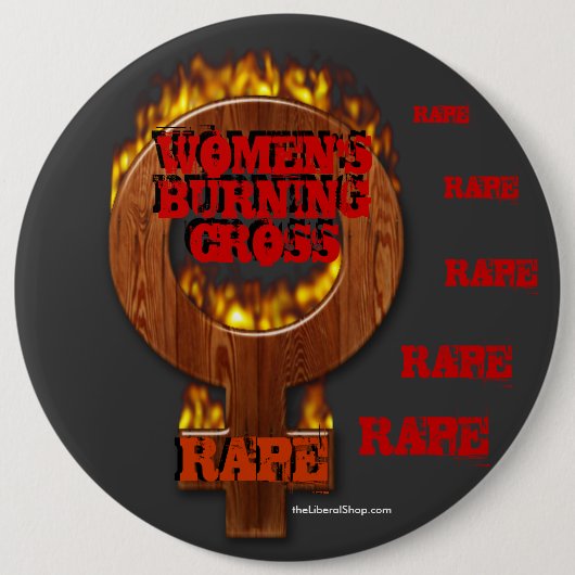 Badge Rond 15,2 Cm Bouton (Devant)