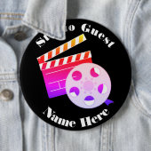 Badge Rond 15,2 Cm Bouton (En situation)