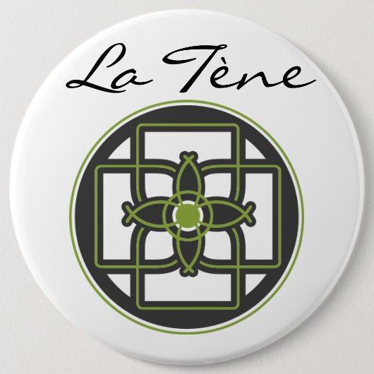 Badge Rond 15,2 Cm Bouton 3 (Devant)