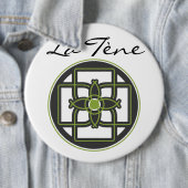 Badge Rond 15,2 Cm Bouton 3 (En situation)