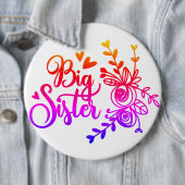 Badge Rond 15,2 Cm - Bouton Arrondi (En situation)