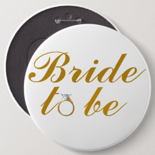 Badge Rond 15,2 Cm Bouton Bride ronde