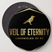 Badge Rond 15,2 Cm Bouton colossal VoE (Devant & derrière)