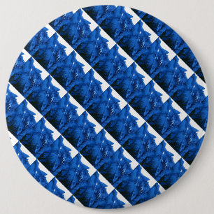 Badge Rond 15,2 Cm Bouton d'art Abstrait "Frozen Ridge #4"