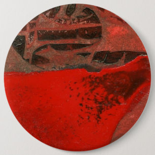 Badge Rond 15,2 Cm Bouton d'art Abstrait "Table Rock 3"