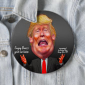Badge Rond 15,2 Cm Bouton d'ATOUT (En situation)