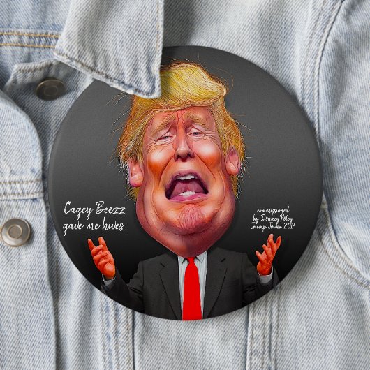 Badge Rond 15,2 Cm Bouton d'ATOUT (En situation)