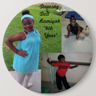 Badge Rond 15,2 Cm bouton de danse