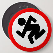 Badge Rond 15,2 Cm Bouton de Ska (Devant & derrière)