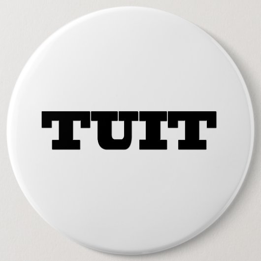 Badge Rond 15,2 Cm Bouton drôle (Devant)