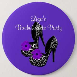 Badge Rond 15,2 Cm Bouton enterrement de vie de jeune fille chaussure