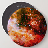 Badge Rond 15,2 Cm Bouton Espace (Devant & derrière)