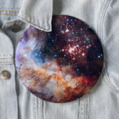 Badge Rond 15,2 Cm Bouton Espace (En situation)