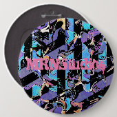 Badge Rond 15,2 Cm Bouton Eyesore (Devant & derrière)