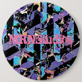 Badge Rond 15,2 Cm Bouton Eyesore (Devant)