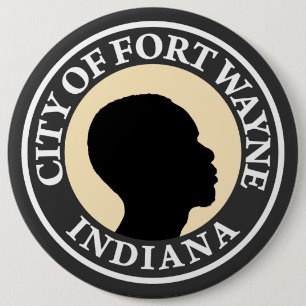 Badge Rond 15,2 Cm Bouton Fort Wayne "Broken Family"