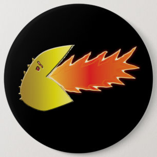 Badge Rond 15,2 Cm Bouton graphique de la tête de coupe-feu