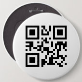 Badge Rond 15,2 Cm Bouton (MÉGA) (Devant & derrière)