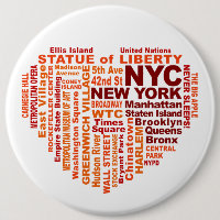 Bouton NYC - taille colossale