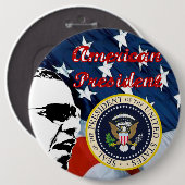 Badge Rond 15,2 Cm Bouton Obama (Devant & derrière)