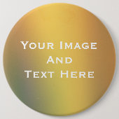 Badge Rond 15,2 Cm Bouton personnalisé Image et texte (Devant)