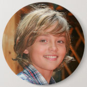 Badge Rond 15,2 Cm Bouton photo grand format (Devant)