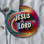 Badge Rond 15,2 Cm Bouton rond (En situation)