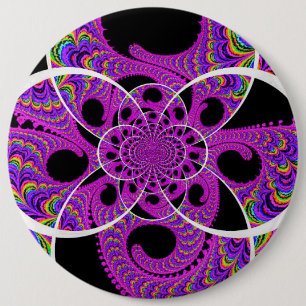 Badge Rond 15,2 Cm Bouton rond, Colossal, 6 pouces