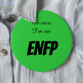Badge Rond 15,2 Cm Bouton rond ENFP (En situation)