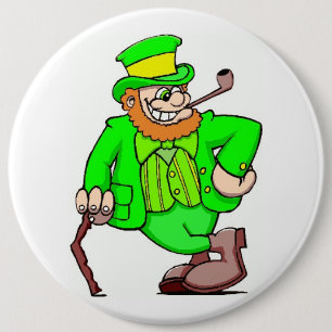 Badge Rond 15,2 Cm Bouton Saint Patrick