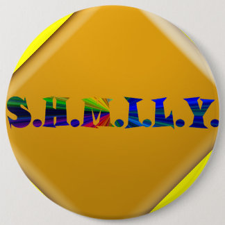 Badge Rond 15,2 Cm Bouton SHMILY