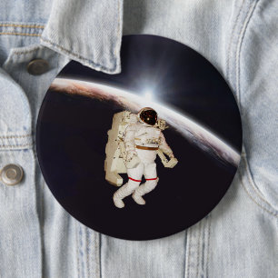 Badge Rond 15,2 Cm Bouton Soleil Jupiter