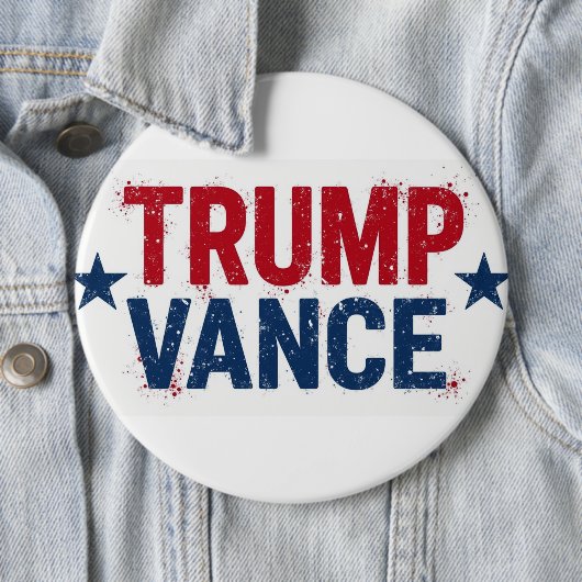 Badge Rond 15,2 Cm Bouton Support (En situation)