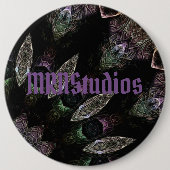 Badge Rond 15,2 Cm Bouton Theo (Devant)