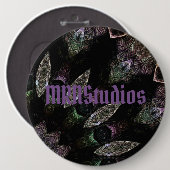 Badge Rond 15,2 Cm Bouton Theo (Devant & derrière)