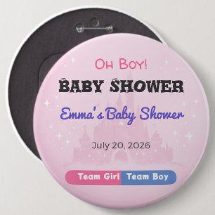 Badge Rond 15,2 Cm Boutons Boutons-pression Boutons dorés Boutons de
