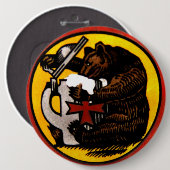 Badge Rond 15,2 Cm Boutons Brauerei Baumberger Langenthal (Devant & derrière)