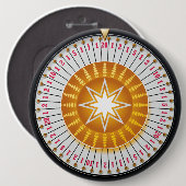 Badge Rond 15,2 Cm Boutons de rotation 1 (Devant & derrière)