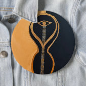 Badge Rond 15,2 Cm Boutons de Vision Intérieure (En situation)