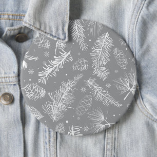 Badge Rond 15,2 Cm Branches et pin 4