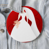 BADGE ROND 15,2 CM BRIDE (En situation)