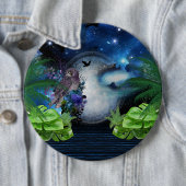 Badge Rond 15,2 Cm Cadeaux Galaxy-Portail (En situation)