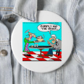 Badge Rond 15,2 Cm Café inapproprié Drôle Drôle Vache Dons et Tee - s (En situation)