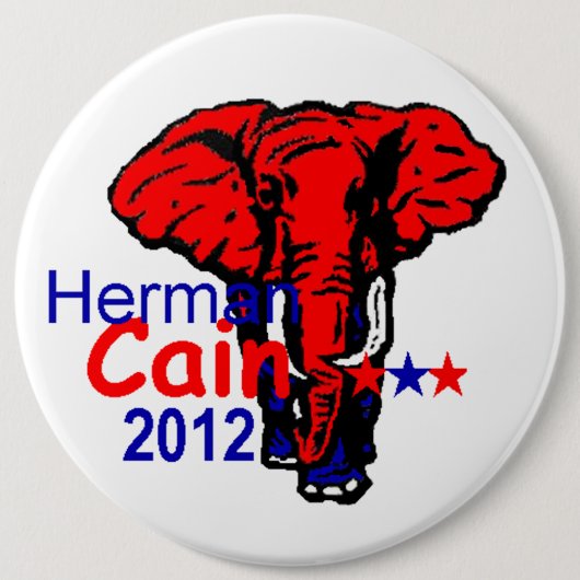 Badge Rond 15,2 Cm Caïn 2012 (Devant)