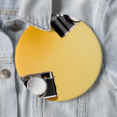 Badge Rond 15,2 Cm caméras jaunes (En situation)