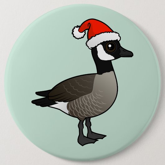 Badge Rond 15,2 Cm Canada Goose Père Noël (Devant)